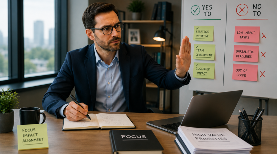 How Strong Leaders Decide What Not to Take On